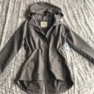 grey o’neill water resistant coat